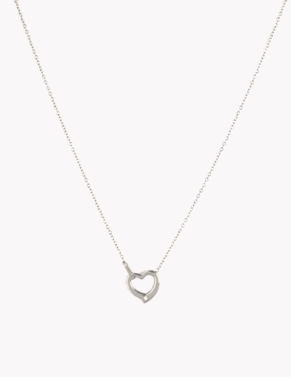 product-Colar de coração com brilhante-1